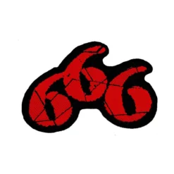 666 cut out - Kangasmerkki