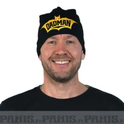 Dadman - Puuvillatrikoo pipo, keltainen logo