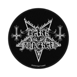 Dark Funeral: Circular Logo - Kangasmerkki