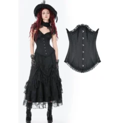 Dark In Love Metal Boned - Underbust korsetti