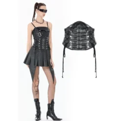 Dark in Love Multi-buckle Tech Punk - Korsettivyö