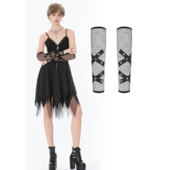 Dark In Love Punk Mesh - verkkohihat