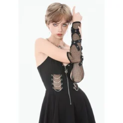 Dark In Love Punk Mesh - verkkohihat