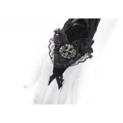 Dark In Love Velvet Lace Up - Käsineet