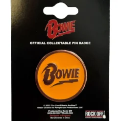 David Bowie: Circle logo - Pinssi