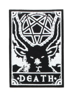 Deadly Tarot: Death - kangasmerkki