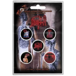 Death Albums - Pinssi setti 5kpl