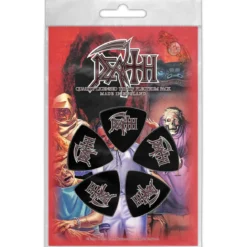 Death: Logo - Tri-Tip Plektrasetti 5kpl