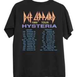 Def Leppard Hysteria '88 - T-Paita