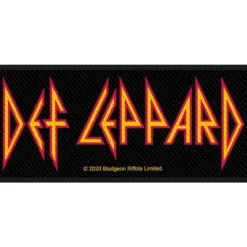 Def Leppard Logo - Kangasmerkki