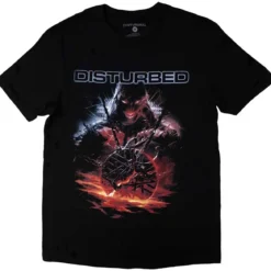 Disturbed: European Tour '23 Medallion -T-paita