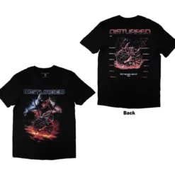 Disturbed: European Tour '23 Medallion -T-paita