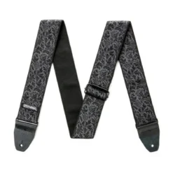 Dunlop Jacquard Black Thistle - Kitarahihna