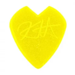 Dunlop Jazz III Kirk Hammett -plektrat, 6kpl yellow sparkle