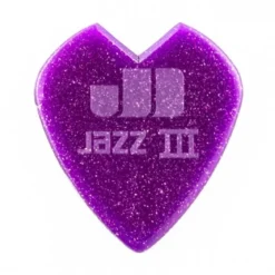 Dunlop Jazz III Kirk Hammett -plektrat, 6kpl purple
