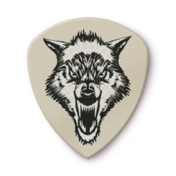 Dunlop 1,00mm Hetfield White fang -plektrat, 6kpl