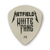 Dunlop 0,73mm Hetfield White fang -plektrat, 6kpl