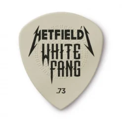 Dunlop 0,73mm Hetfield White fang -plektrat, 6kpl