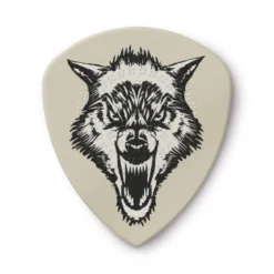 Dunlop 0,73mm Hetfield White fang -plektrat, 6kpl