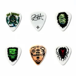Dunlop 0,88mm Kirk Hammet - Plektrasetti 6kpl