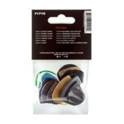 Dunlop PVP118 Plektra-valikoima SHRED, 12kpl