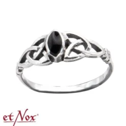 etNox Fine celtic with onyx - Sormus