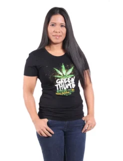 Green Thumb - Lady Fit T-paita