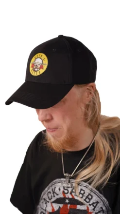 Guns N Roses Circle logo - Lippis, musta