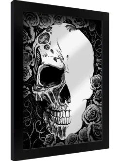 Half Dead - Kehystetty peili peltikyltti