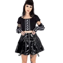 Heartless Lilla - Hame, Musta PVC