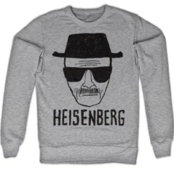 Heisenberg Sketch - Collegepaita, harmaa