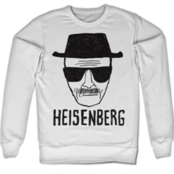 Heisenberg Sketch - Collegepaita, valkoinen