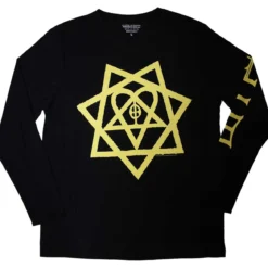 HIM: Heartagram honeycomb - Pitkähihainen paita
