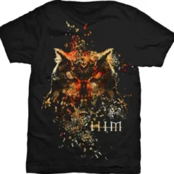 HIM Owl Colour - T-paita