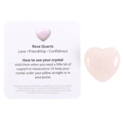 I Love You Rose Quartz - Kristallisydän ja pussi