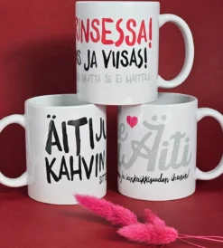 Äiti juo kahvin - Muki