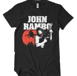 John Rambo - T-paita, musta