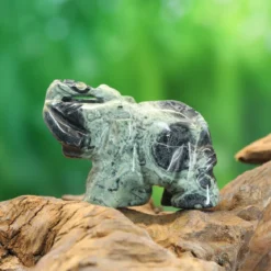 Kambaba-jaspis - Elefantti, 5cm