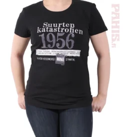 Katastrofi 1956 Lady Fit T-paita