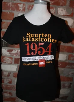 Katastrofi 1954 Lady Fit T-paita