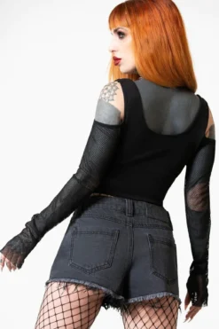 Killstar Alchemille - Farkkushortsit