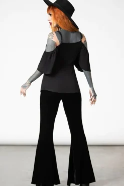 Killstar Amber Bat - Cold shoulder toppi
