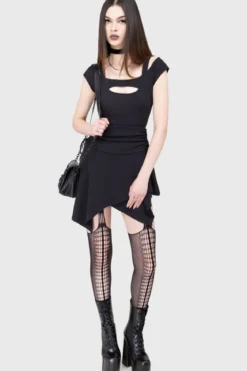 Killstar Crescent Carnage - Stockings sukat