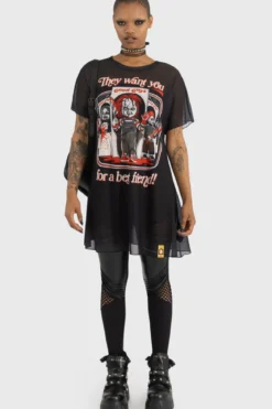 Killstar I'm your friend to the end -Mesh T-paita