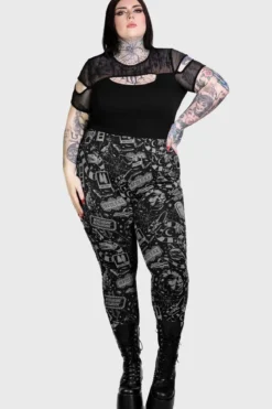 Killstar Never Trust The Living - Leggingsit