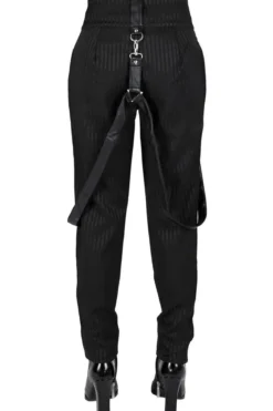Killstar Shadow Stripe - Housut, pinstripe