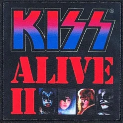 KISS Alive II - Kangasmerkki