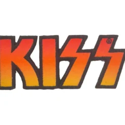 KISS Cut-Out Logo - Kangasmerkki