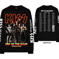 KISS End Of The Road Tour- Pitkähihainen paita