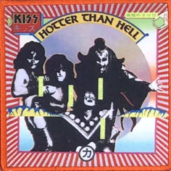 KISS: Hotter than hell - Kangasmerkki